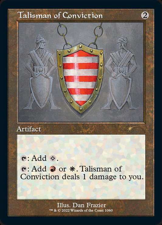 IMPORTABLE DUBAI-Talisman of Conviction Secret Lair Drop (SLD) #1060 · Rare · English · Nonfoil/Etched