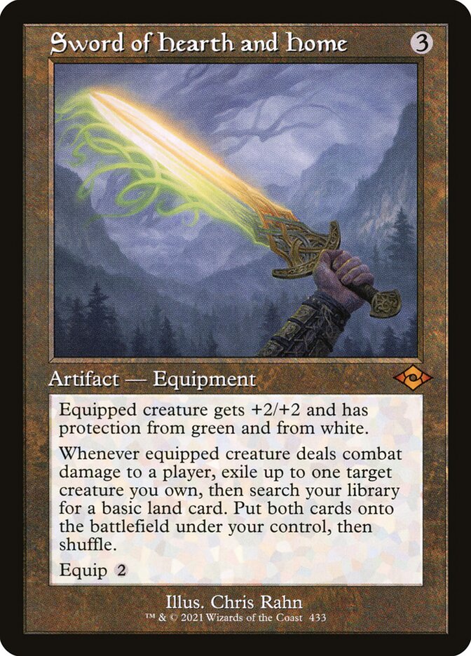 IMPORTABLE DUBAI-Sword of Hearth and Home Modern Horizons 2 (MH2) #433 · Mythic Rare · English · Nonfoil/Foil
