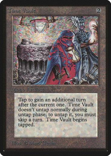 IMPORTABLE DUBAI-Time Vault Beta FOIL English Magic: The Gathering