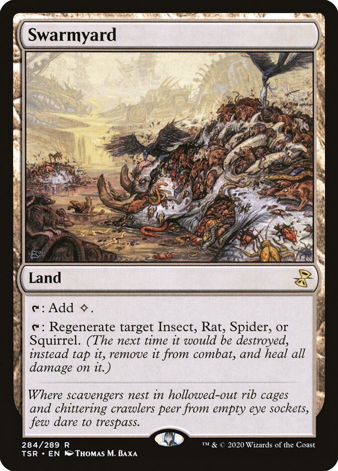 IMPORTABLE DUBAI-Swarmyard Time Spiral Remastered (TSR) #284 · Rare · English · Nonfoil/Foil