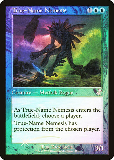 IMPORTABLE DUBAI-True-Name Nemesis Time Spiral Remastered Foil Retro English Magic: The Gathering