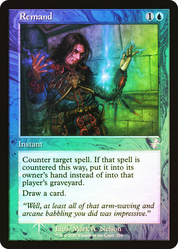 IMPORTABLE DUBAI-Remand Time Spiral Remastered Foil Retro English Magic: The Gathering