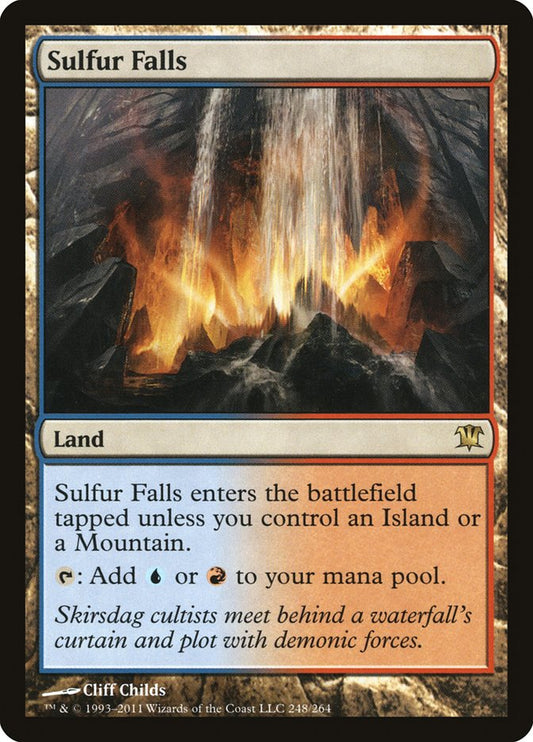 IMPORTABLE DUBAI-Sulfur Falls Innistrad (ISD) #248 · Rare · English · Nonfoil/Foil