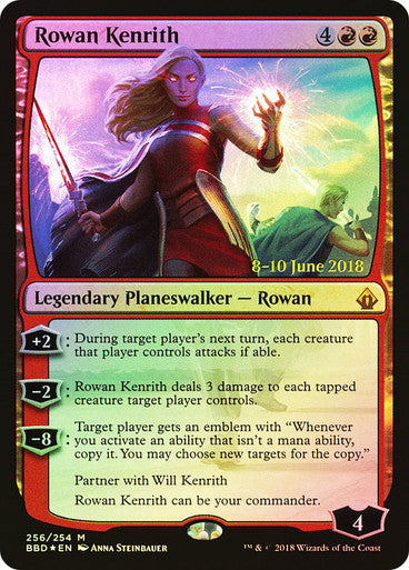 IMPORTABLE DUBAI-Rowan Kenrith (Launch) Promo Foil English Magic: The Gathering