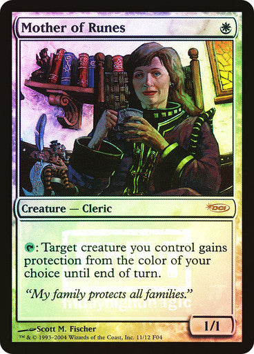 IMPORTABLE DUBAI-Mother of Runes (FNM) Promo Foil English Magic: The Gathering