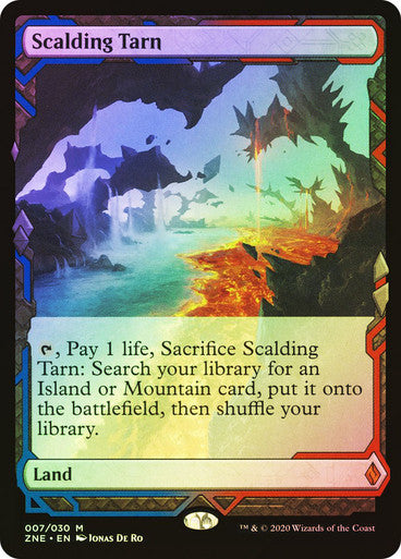IMPORTABLE DUBAI-Scalding Tarn Zendikar Rising Expeditions Foil English Magic: The Gathering