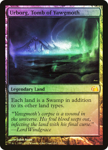 IMPORTABLE DUBAI-Urborg, Tomb of Yawgmoth From the Vault: Realms Foil English Magic: The Gathering