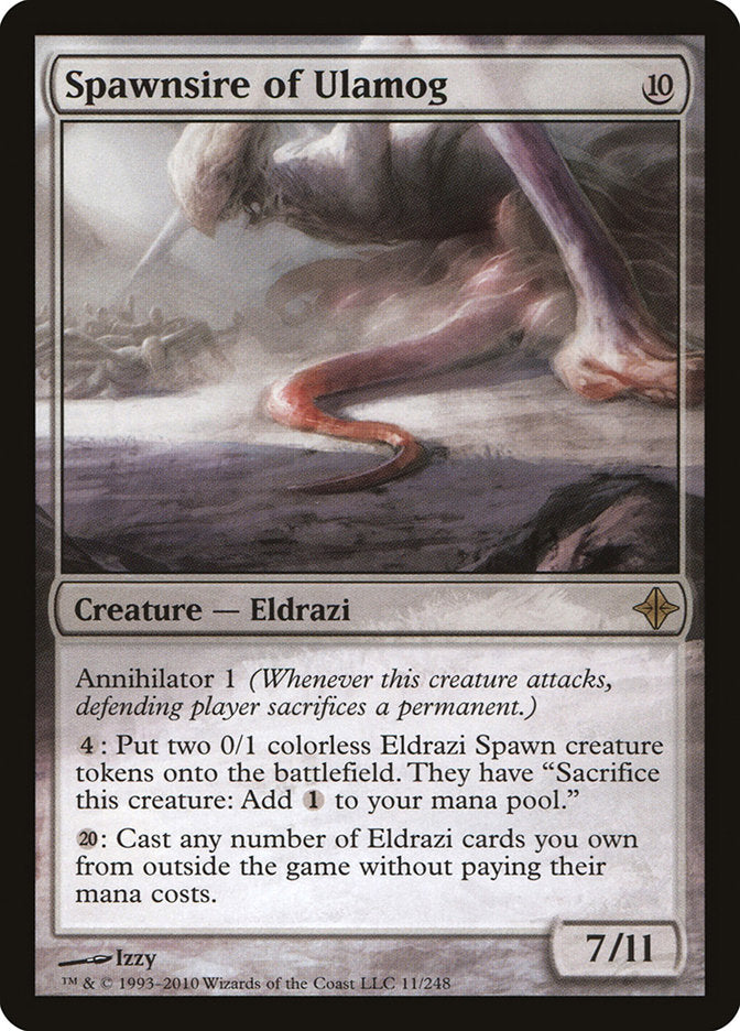 IMPORTABLE DUBAI-Spawnsire of Ulamog Rise of the Eldrazi (ROE) #11 · Rare · English · Nonfoil/Foil