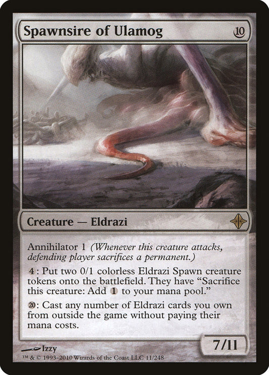 IMPORTABLE DUBAI-Spawnsire of Ulamog Rise of the Eldrazi (ROE) #11 · Rare · English · Nonfoil/Foil