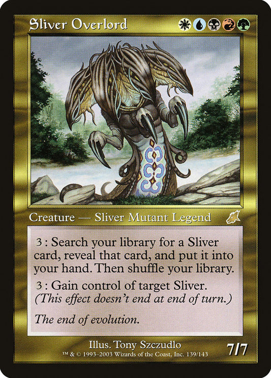 IMPORTABLE DUBAI-Sliver Overlord Scourge (SCG) #139 · Rare · English · Nonfoil/Foil