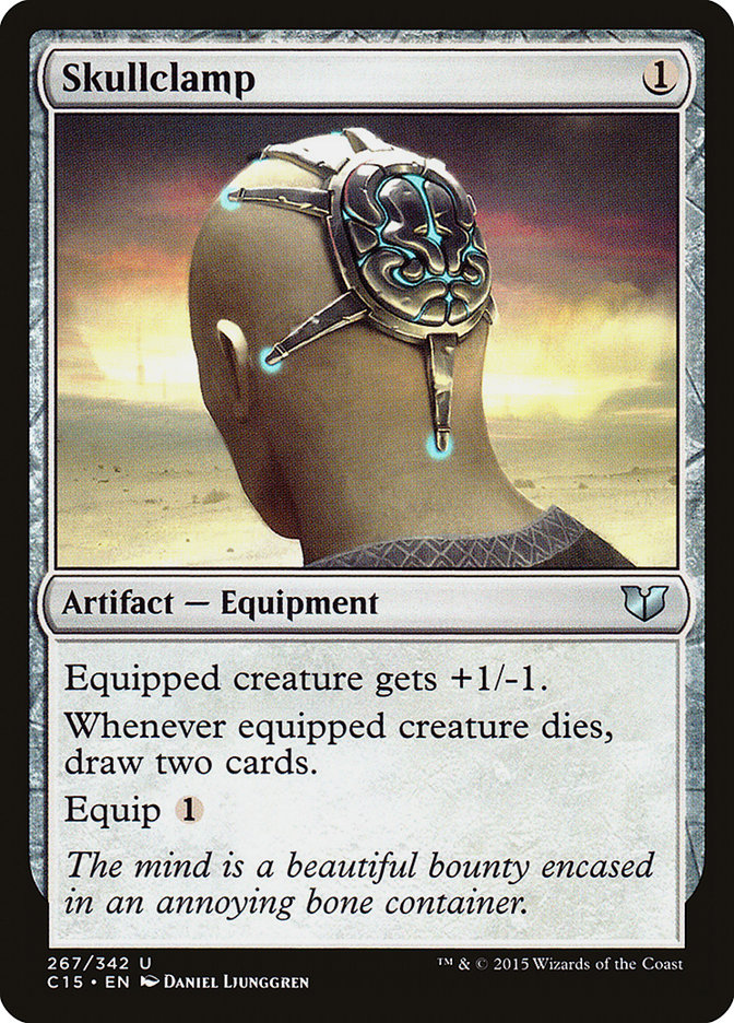 IMPORTABLE DUBAI-Skullclamp  Commander 2015 (C15) #267 · Uncommon · English · Nonfoil