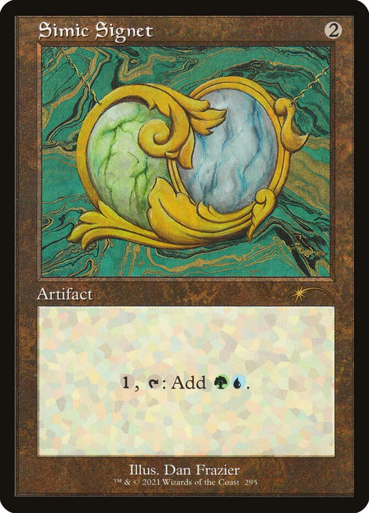 IMPORTABLE DUBAI-Simic Signet Secret Lair Drop (SLD) #295 · Rare · English · Nonfoil/Etched