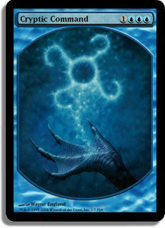 IMPORTABLE DUBAI-Cryptic Command (Player Rewards) Promo Foil Textless English Magic: The Gathering