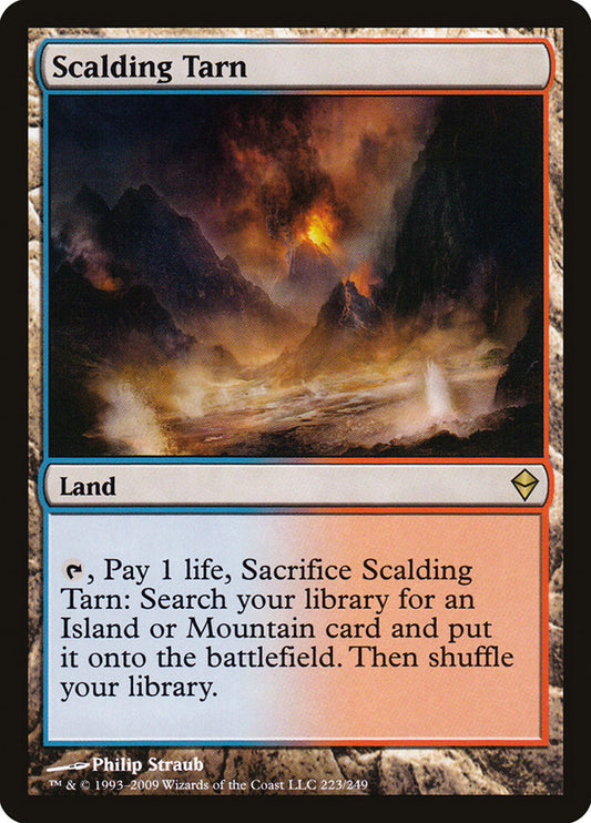 IMPORTABLE DUBAI-Scalding Tarn  Zendikar (ZEN) #223 · Rare · English · Nonfoil/Foil