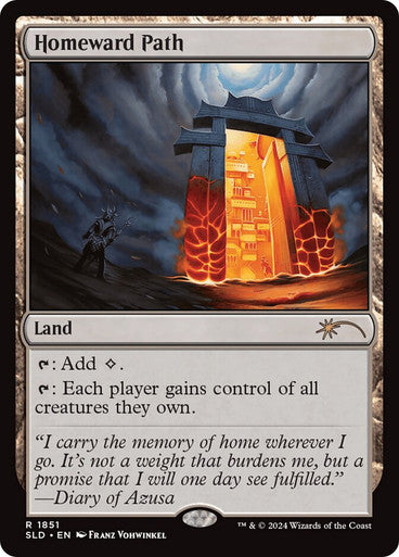 IMPORTABLE DUBAI-Homeward Path (#1851) Secret Lair Drop Non-foil Default English Magic: The Gathering