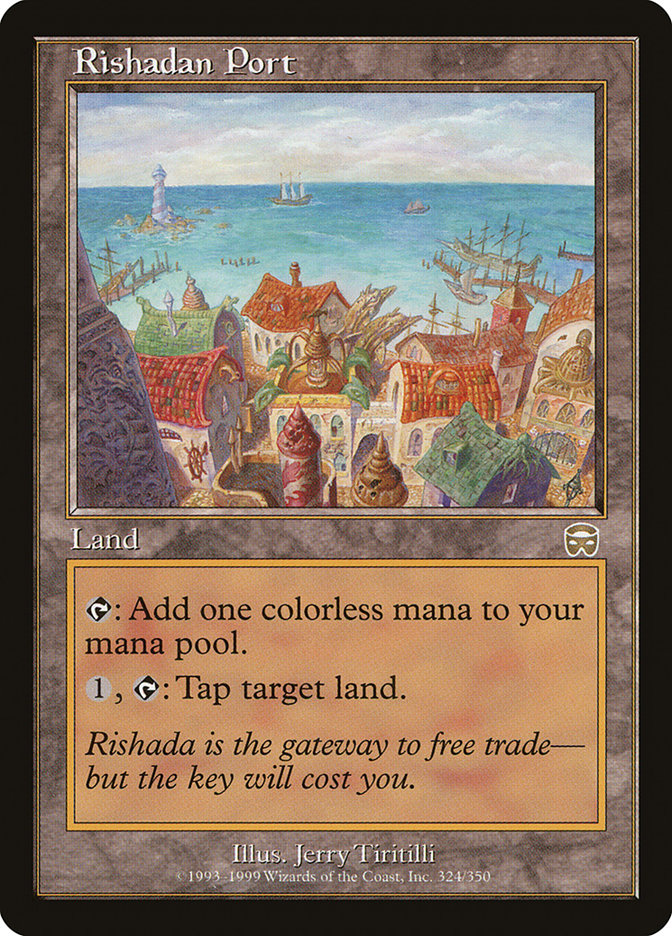 IMPORTABLE DUBAI-Rishadan Port Mercadian Masques (MMQ) #324 · Rare · English · Nonfoil/Foil
