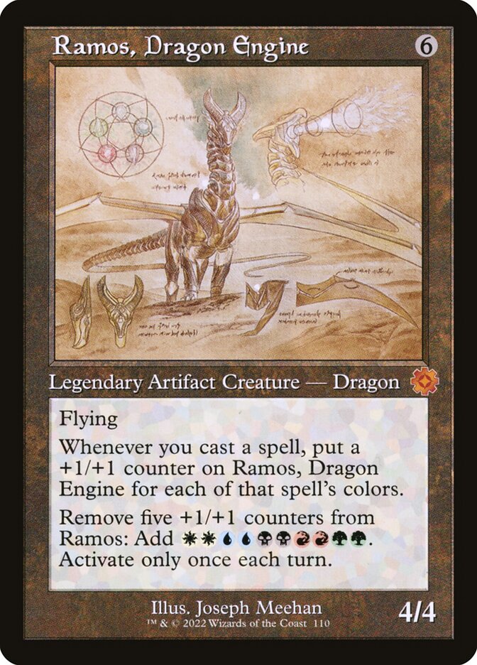 IMPORTABLE DUBAI-Ramos, Dragon Engine The Brothers' War Retro Artifacts (BRR) #110 · Mythic Rare · English · Nonfoil/Foil