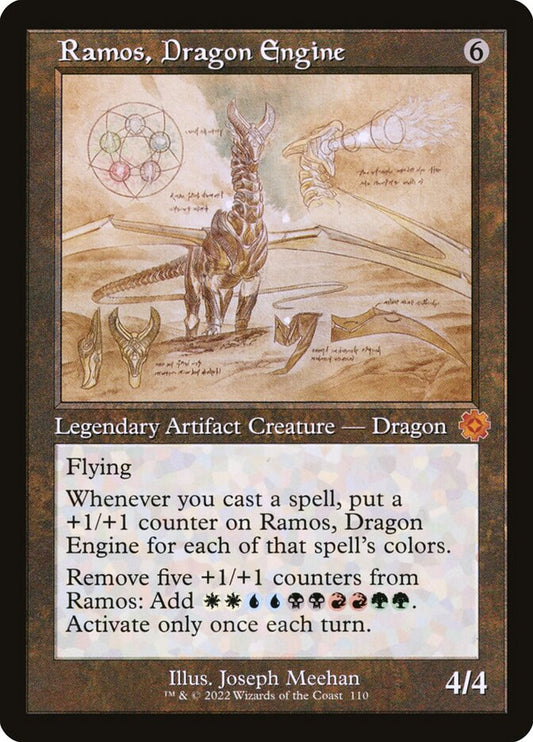 IMPORTABLE DUBAI-Ramos, Dragon Engine The Brothers' War Retro Artifacts (BRR) #110 · Mythic Rare · English · Nonfoil/Foil