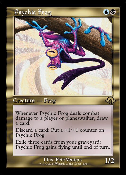 IMPORTABLE DUBAI-Psychic Frog   Modern Horizons 3 (MH3) #433 · Rare · English · Nonfoil/Foil