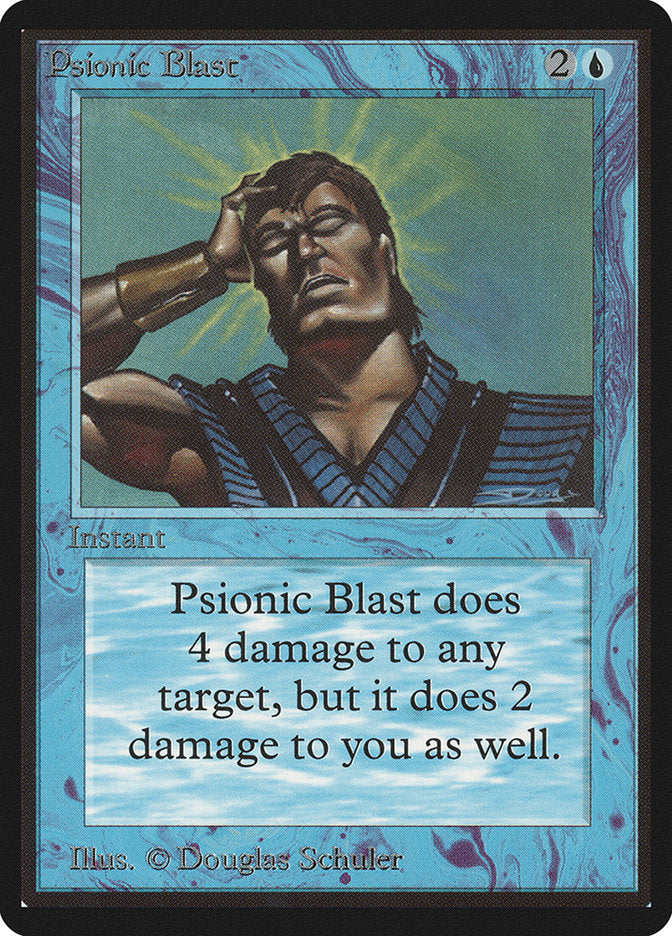 IMPORTABLE DUBAI-Psionic Blast Limited Edition Beta (LEB) #75 · Uncommon · English · Nonfoil