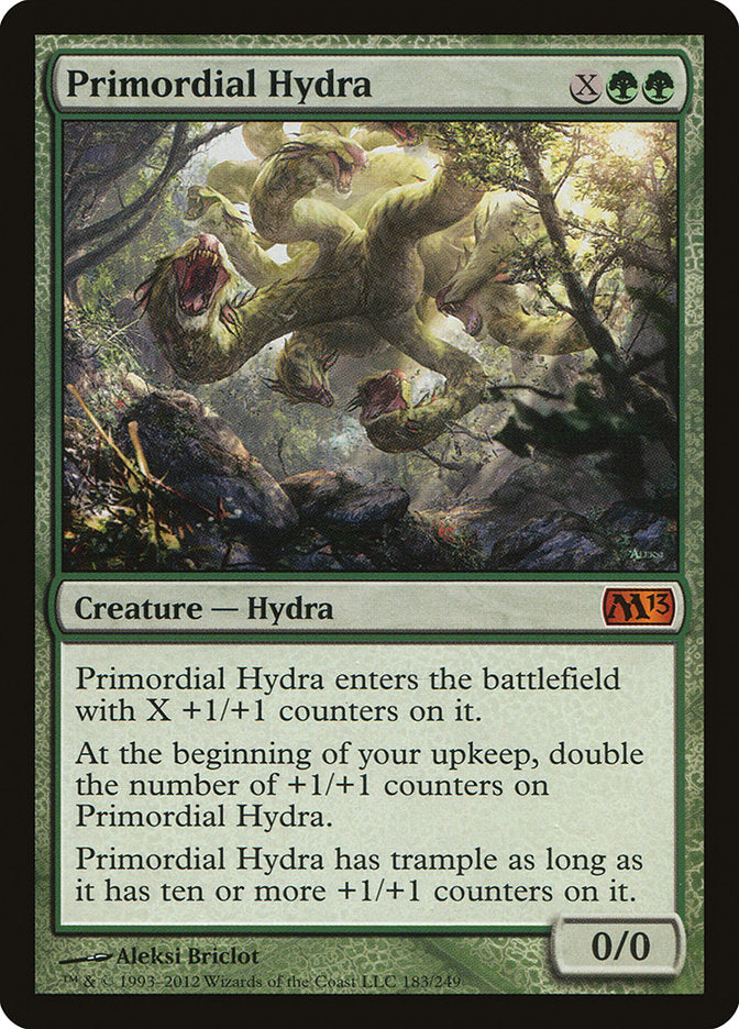 IMPORTABLE DUBAI-Primordial Hydra Magic 2013 (M13) #183 · Mythic Rare · English · Nonfoil/Foil