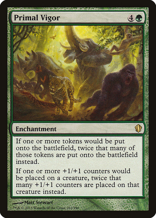 IMPORTABLE DUBAI-Primal Vigor Commander 2013 (C13) #162 · Rare · English · Nonfoil