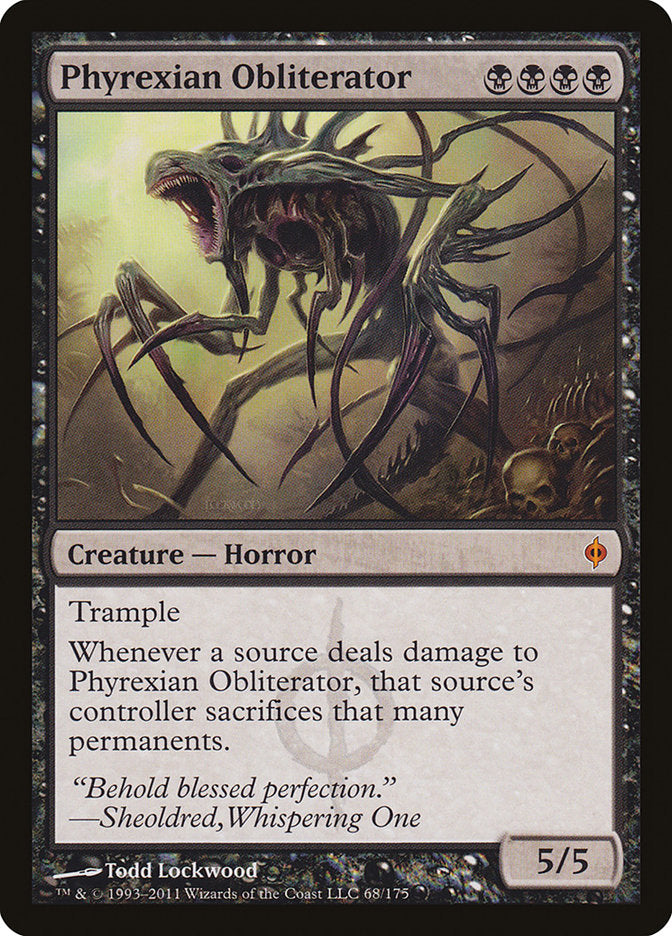 IMPORTABLE DUBAI-Phyrexian Obliterator New Phyrexia (NPH) #68 · Mythic Rare · English · Nonfoil/Foil