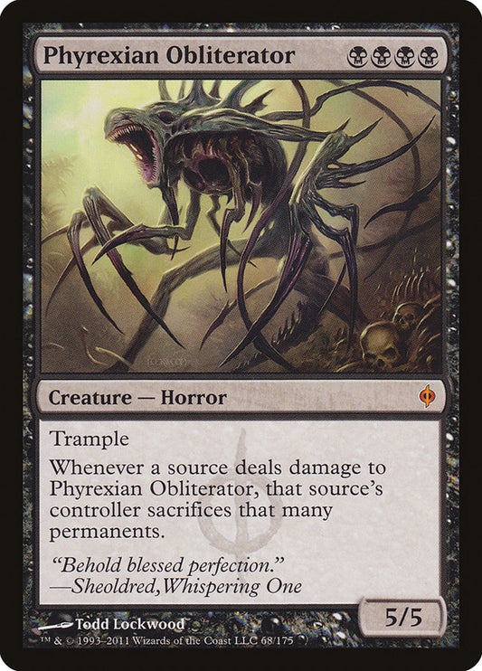 IMPORTABLE DUBAI-Phyrexian Obliterator New Phyrexia (NPH) #68 · Mythic Rare · English · Nonfoil/Foil