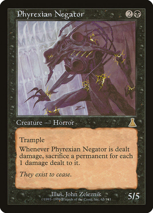 IMPORTABLE DUBAI-Phyrexian Negator Urza's Destiny (UDS) #65 · Rare · English · Nonfoil/Foil