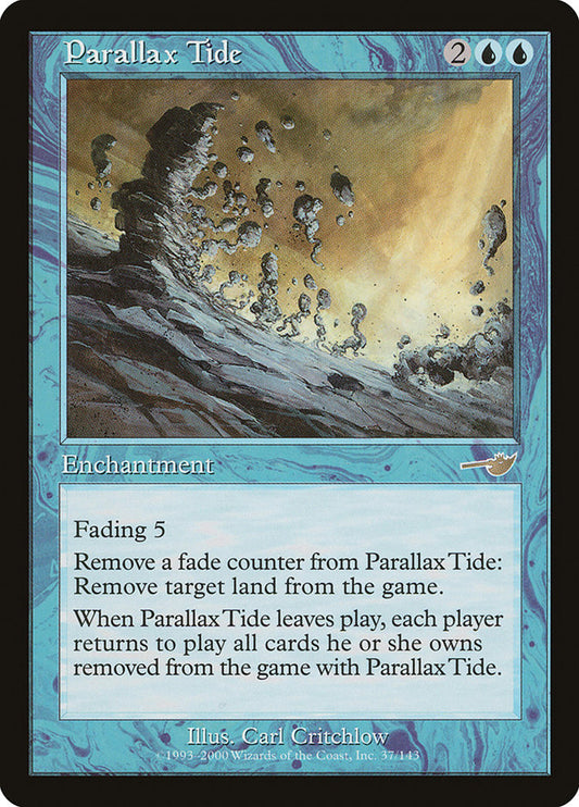 IMPORTABLE DUBAI-Parallax Tide Nemesis (NEM) #37 · Rare · English · Nonfoil/Foil
