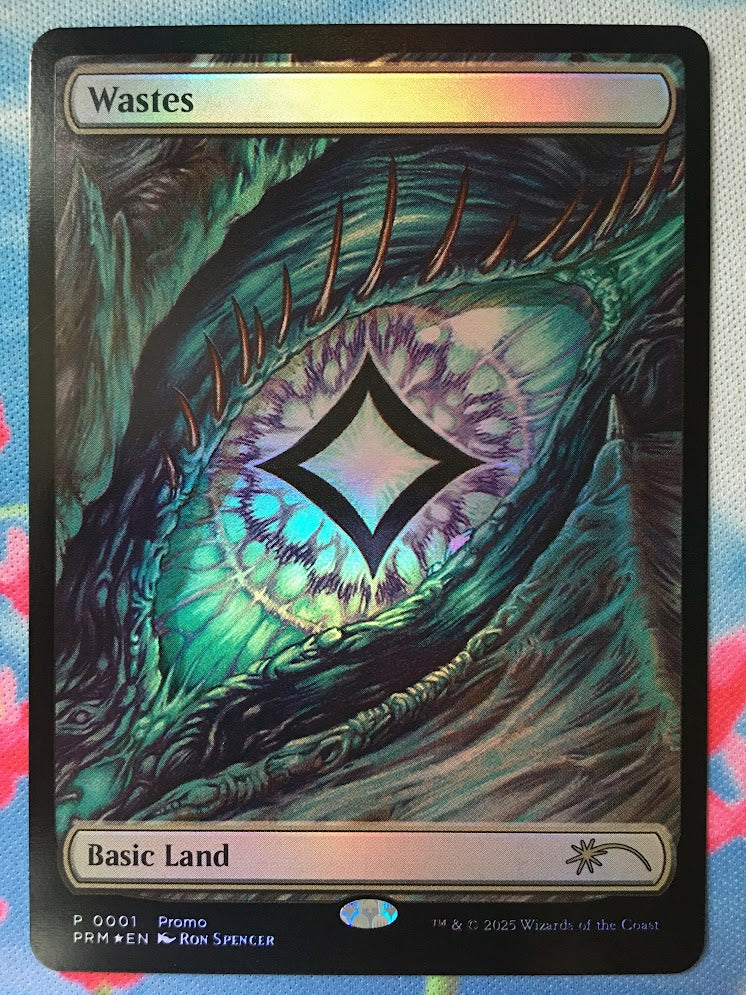 IMPORTABLE DUBAI-Wastes (Magic Academy) (Full Art) Promo: General Magic: The Gathering English Foil