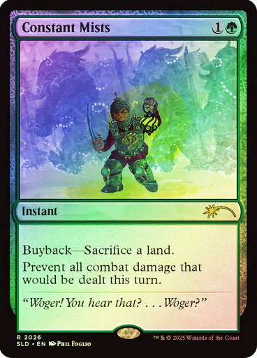 IMPORTABLE DUBAI-Constant Mists (Secret Lair) Secret Lair Magic: The Gathering English Foil