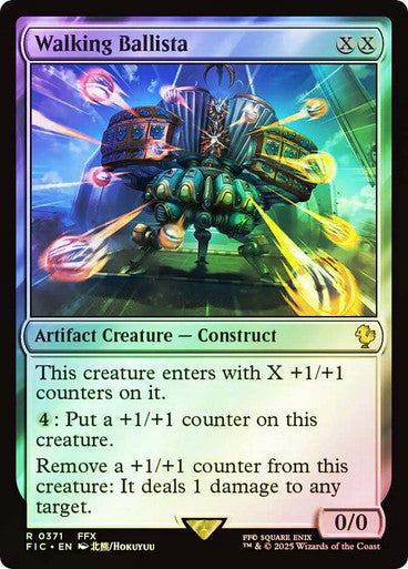 IMPORTABLE DUBAI-Walking Ballista (Surge Foil) FINAL FANTASY Commander - Alternate Foil Magic: The Gathering English Foil