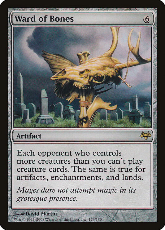 IMPORTABLE DUBAI-Ward of Bones Eventide (EVE) #174 · Rare · English · Nonfoil/Foil