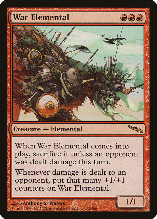 IMPORTABLE DUBAI-War Elemental Mirrodin (MRD) #112 · Rare · English · Nonfoil/Foil