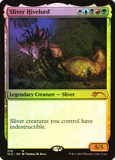 IMPORTABLE DUBAI-Sliver Hivelord (Secret Lair) Secret Lair Magic: The Gathering English Foil