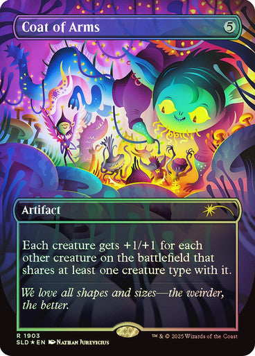 IMPORTABLE DUBAI-Coat of Arms (Secret Lair) (#1903) (Borderless) Secret Lair Magic: The Gathering English Foil