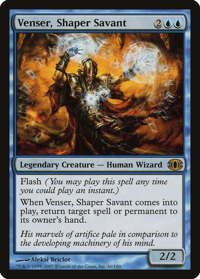 IMPORTABLE DUBAI-Venser, Shaper Savant Future Sight (FUT) #46 · Rare · English · Nonfoil/Foil