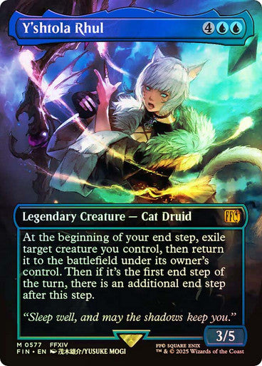 IMPORTABLE DUBAI-Y'shtola Rhul (#577) (Borderless) FINAL FANTASY - Variants Magic: The Gathering English Foil