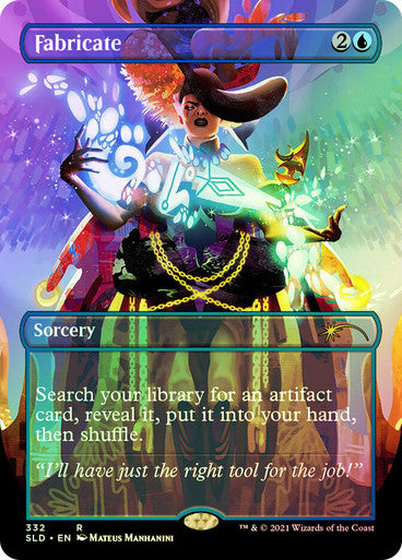 Fabricate (Secret Lair) (#332) (Borderless) Secret Lair Magic: The Gathering English Foil
