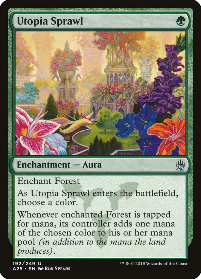 IMPORTABLE DUBAI-Utopia Sprawl Masters 25 (A25) #192 · Uncommon · English · Nonfoil/Foil