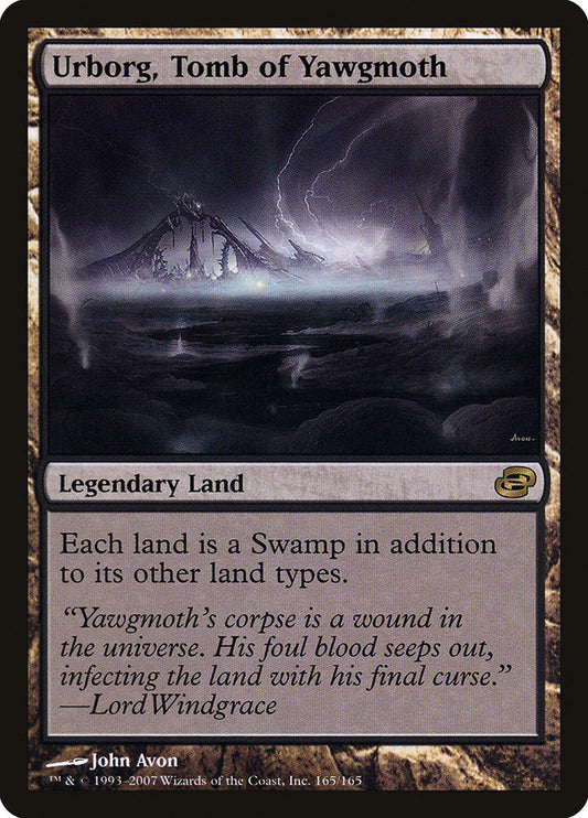 IMPORTABLE DUBAI-Urborg, Tomb of Yawgmoth Planar Chaos (PLC) #165 · Rare · English · Nonfoil/Foil