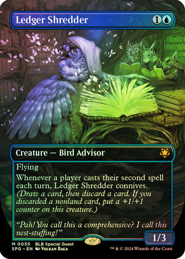 IMPORTABLE DUBAI-Ledger Shredder (Borderless) Special Guests Magic: The Gathering English Foil