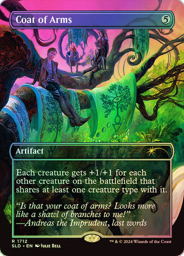 IMPORTABLE DUBAI-Coat of Arms (Secret Lair) (#1712) (Borderless) Secret Lair Magic: The Gathering English Foil