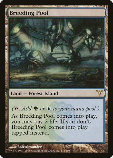 IMPORTABLE DUBAI-Breeding Pool Dissension Magic: The Gathering English Non-foil