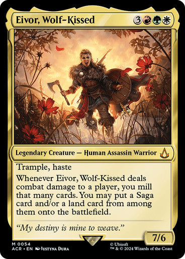 ORIGINAL-Eivor, Wolf-Kissed Assassin's Creed Magic: The Gathering English Non-foil