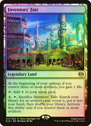 PROXY DUBAI-Inventors' Fair Kaladesh Magic: The Gathering English Foil