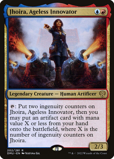 ORIGINAL-Jhoira, Ageless Innovator Dominaria United Magic: The Gathering English Non-foil