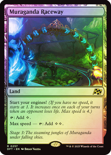ORIGINAL-Muraganda Raceway Aetherdrift Magic: The Gathering English Foil
