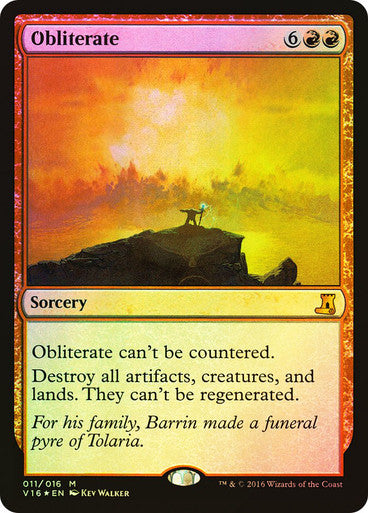 ORIGINAL-Obliterate From the Vault: Lore